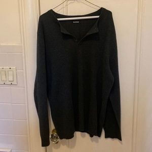 Naadam XL 100% cashmere Henley  - worn once